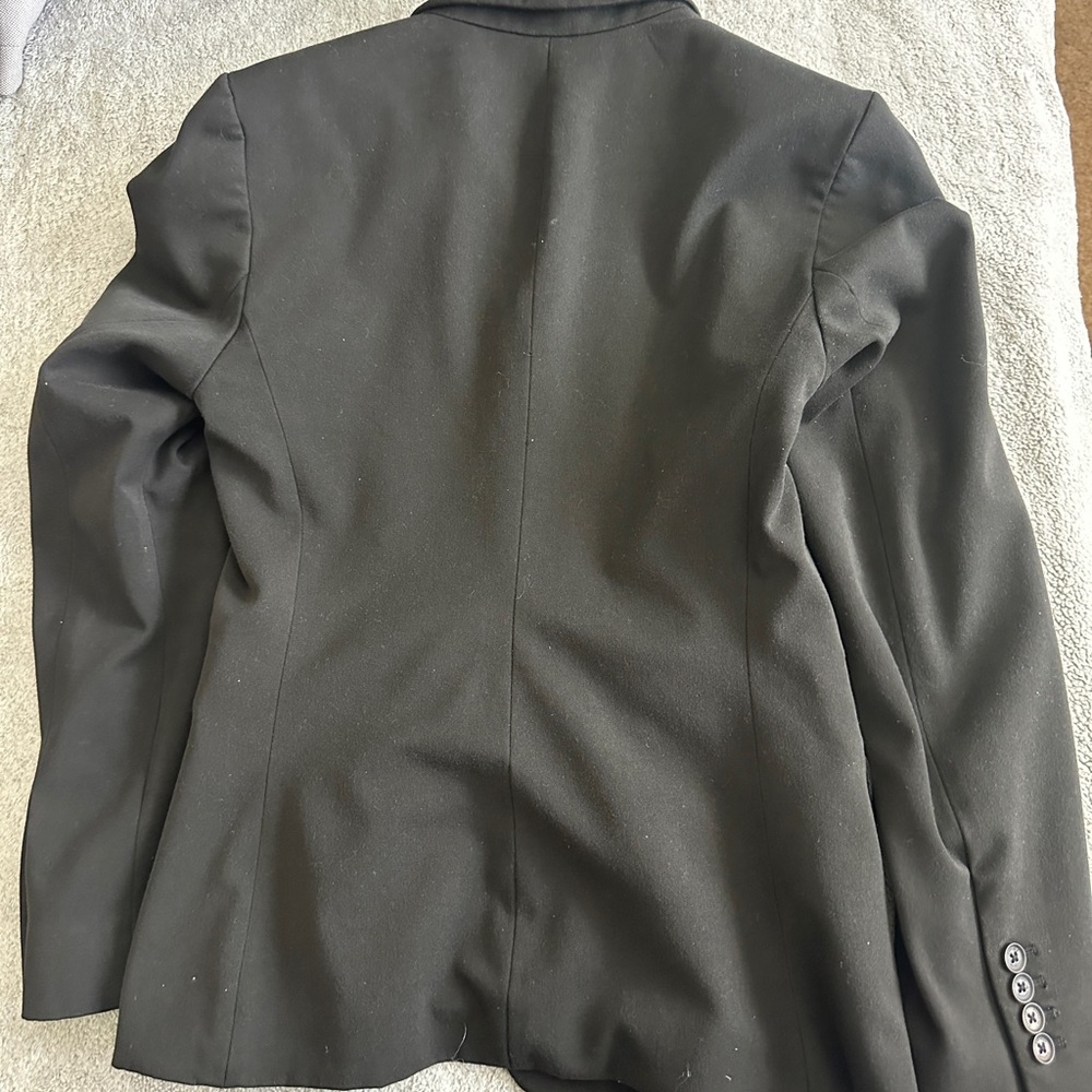 Express One Button Black Blazer - image 3